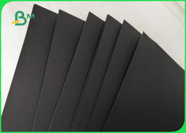 100% Wood Pulp Hard Stiffness Black Chipboard Sheet 250gsm 300gsm 100% Wood Pulp Hard Stiffness Black Chipboard Sheet 250gsm 300gsm