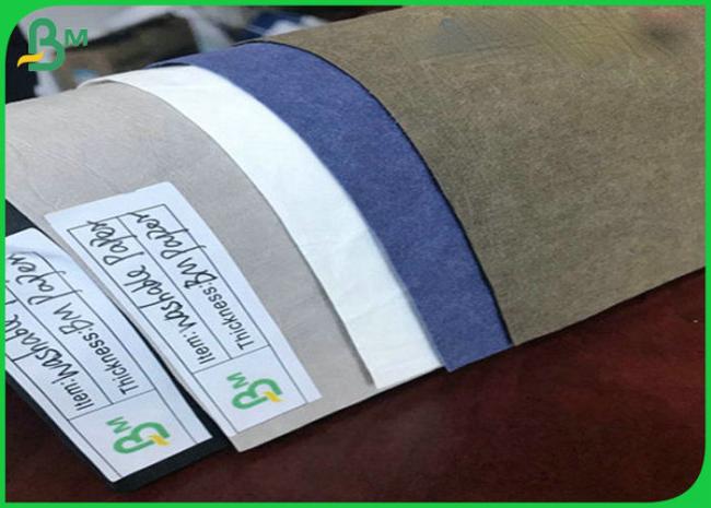 Various Color 0.3mm 0.55mm thick Recyclable Washable Kraft Paper For Totebag Various Color 0.3mm 0.55mm thick Recyclable Washable Kraft Paper For Totebag