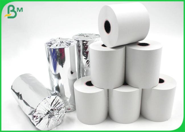 Waterproof 55gsm 640mm Roll Thermal Paper For Carton Sticker Label Waterproof 55gsm 640mm Roll Thermal Paper For Carton Sticker Label