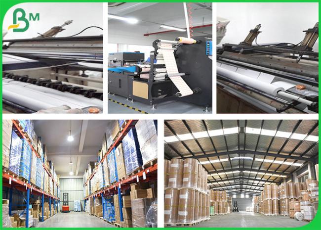 Waterproof 55gsm 640mm Roll Thermal Paper For Carton Sticker Label Waterproof 55gsm 640mm Roll Thermal Paper For Carton Sticker Label