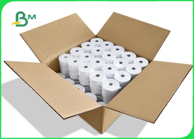 55gsm Cash Register Printer Paper For Supermarket Good Tightness 57 x 50mm 55gsm Cash Register Printer Paper For Supermarket Good Tightness 57 x 50mm