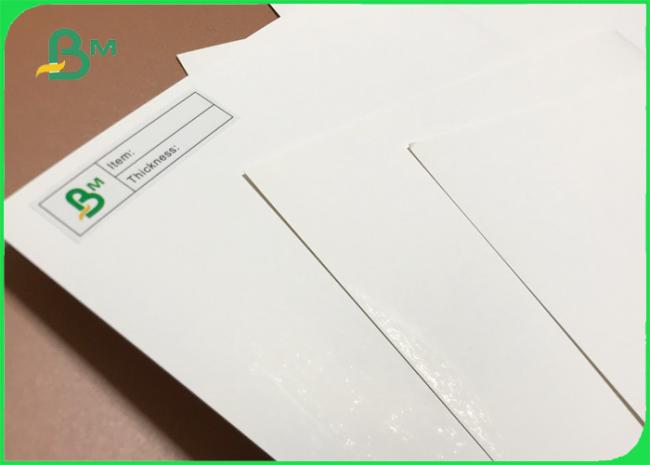 Single Side Glossy Coated 215g 310um Thick C1S GC1 White Ivory Board Sheet Single Side Glossy Coated 215g 310um Thick C1S GC1 White Ivory Board Sheet