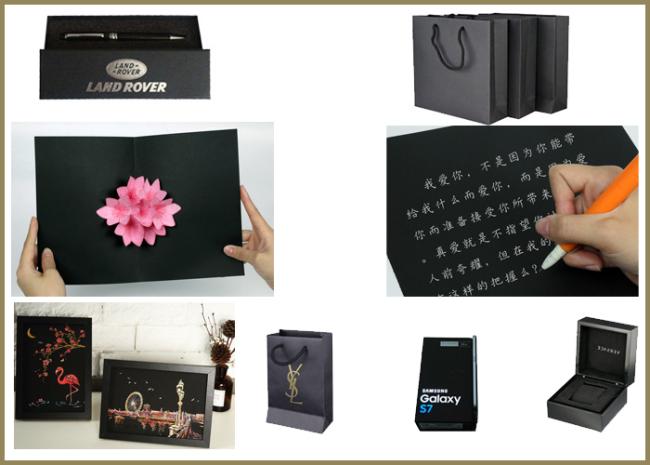 450gsm Black Card Paper For Luxury Package Box Good Stiffness 700 x 1000mm 450gsm Black Card Paper For Luxury Package Box Good Stiffness 700 x 1000mm