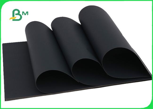 450gsm Black Card Paper For Luxury Package Box Good Stiffness 700 x 1000mm 450gsm Black Card Paper For Luxury Package Box Good Stiffness 700 x 1000mm