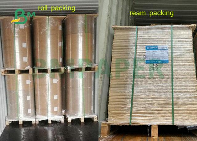 1010MM Food Grade 30gsm 35gsm MG Calendared kraft Paper For Sugar Sachet 1010MM Food Grade 30gsm 35gsm MG Calendared kraft Paper For Sugar Sachet