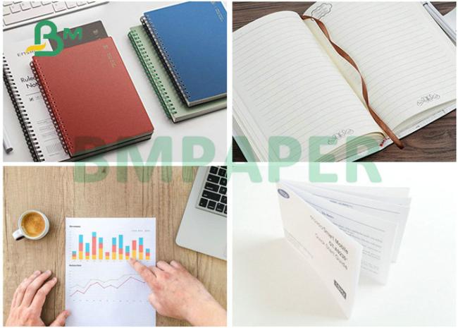 50GSM 60GSM White Woodfree Uncoated Paper Roll For Writing Pads Inner Pages 50GSM 60GSM White Woodfree Uncoated Paper Roll For Writing Pads Inner Pages
