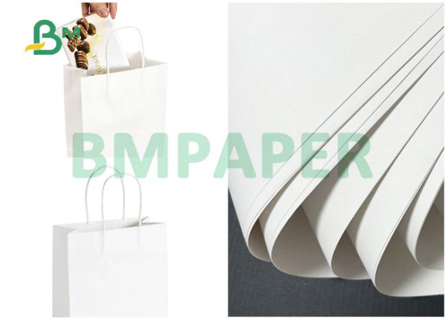 Strong Break Resistance 110GSM 120GSM White Craft Paper For Shopping Bags Strong Break Resistance 110GSM 120GSM White Craft Paper For Shopping Bags