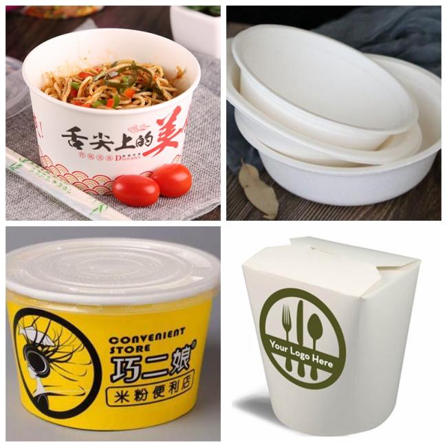 PE coating noodle bowl paper PE coating noodle bowl paper