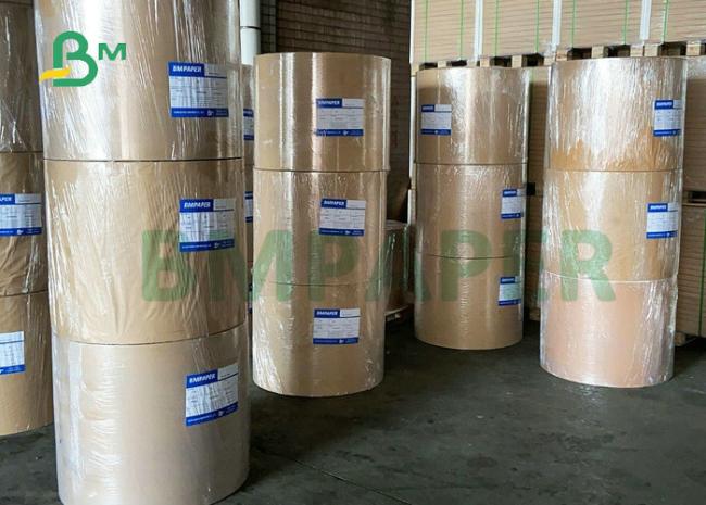 High Tension Strength 90GSM 120GSM White Kraft Paper 95cm 100cm In Reels High Tension Strength 90GSM 120GSM White Kraft Paper 95cm 100cm In Reels