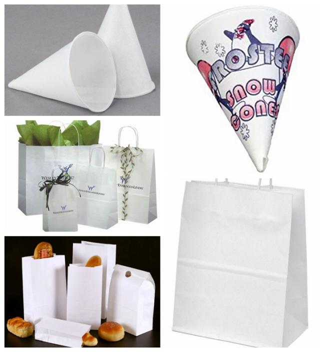 cone cups white kraft paper cone cups white kraft paper