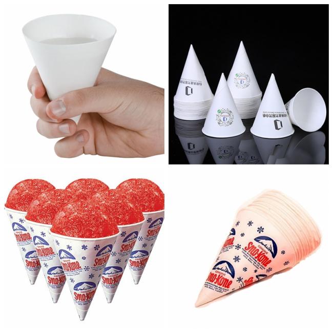 cone cups white kraft paper cone cups white kraft paper