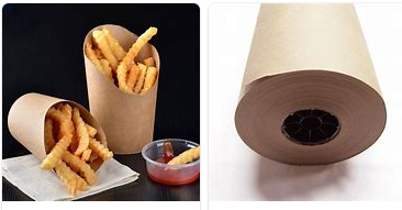 200g PE Coated Brown Oil Proof Food Grade Packing Kraft Paper In Roll 200g PE Coated Brown Oil Proof Food Grade Packing Kraft Paper In Roll