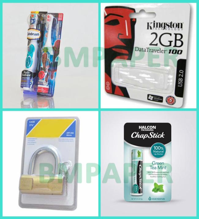 350gsm Blister Paper Board For Toothbrush Package 30 x 40inches Good Sealing 350gsm Blister Paper Board For Toothbrush Package 30 x 40inches Good Sealing