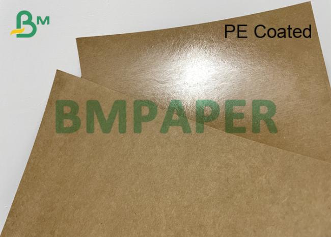 300g + 18g PE Coated Brown Kraft Paper In Packing And Printing 300g + 18g PE Coated Brown Kraft Paper In Packing And Printing