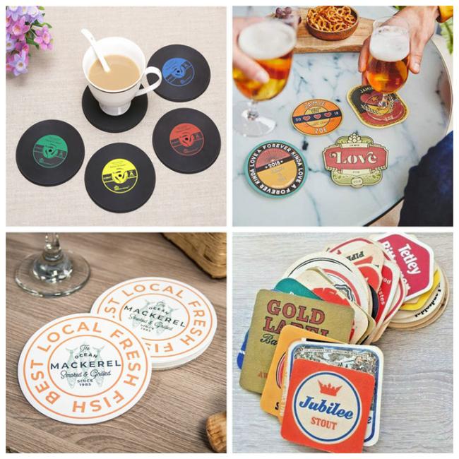 White Beer Mat Board 0.4MM - 3MM Virgin Wood Pulp For Absorbent Pads White Beer Mat Board 0.4MM - 3MM Virgin Wood Pulp For Absorbent Pads