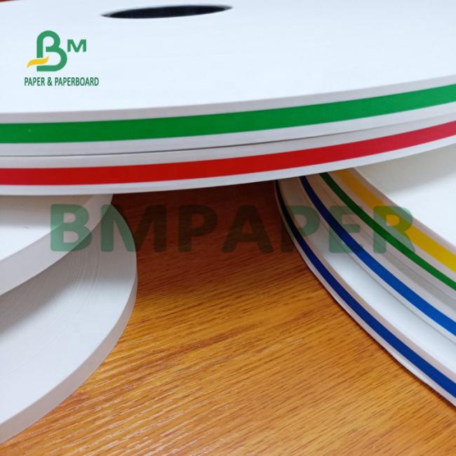 24gsm 28gsm White Yellow Green Tipping Wrapping Paper For Cigarette Filter 24gsm 28gsm White Yellow Green Tipping Wrapping Paper For Cigarette Filter