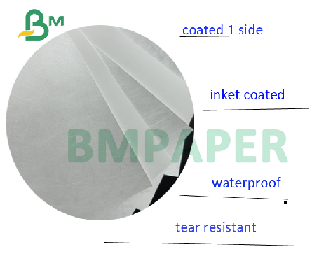 1073D 1082D Inkjet Coated Tyvek For Race Bib Material By Epson Printers 8.3" x 11.7" 1073D 1082D Inkjet Coated Tyvek For Race Bib Material By Epson Printers 8.3" x 11.7"