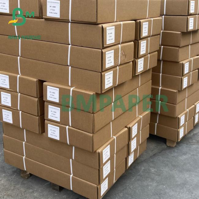24''x150' 24lb Coated Bond Paper 2'' Core For Color Poster Inkjet Printing 24''x150' 24lb Coated Bond Paper 2'' Core For Color Poster Inkjet Printing