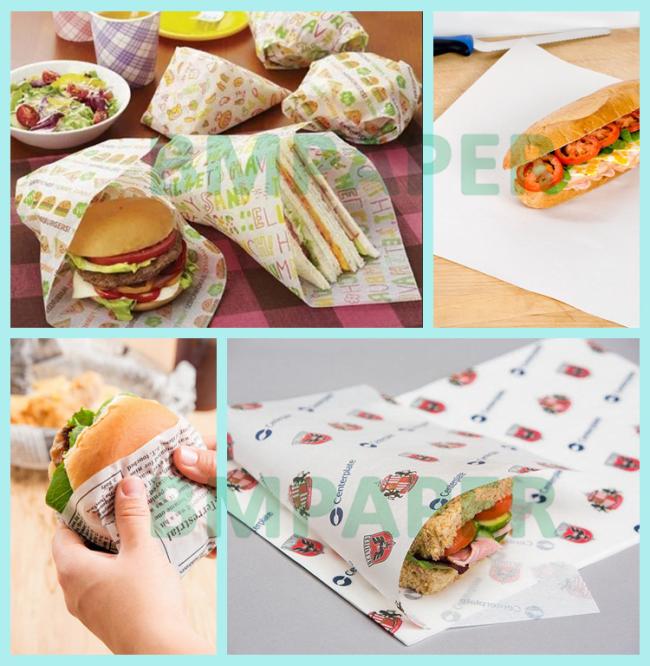 35gsm 38gsm Greaseproof Sandwich Wrapping Paper kit 3 kit 6 18'' x 24'' 35gsm 38gsm Greaseproof Sandwich Wrapping Paper kit 3 kit 6 18'' x 24''