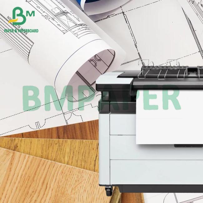 80grs Inkjet Roll Premium Bond Paper 36inch x 50 For Wide Format Printing 80grs Inkjet Roll Premium Bond Paper 36inch x 50 For Wide Format Printing