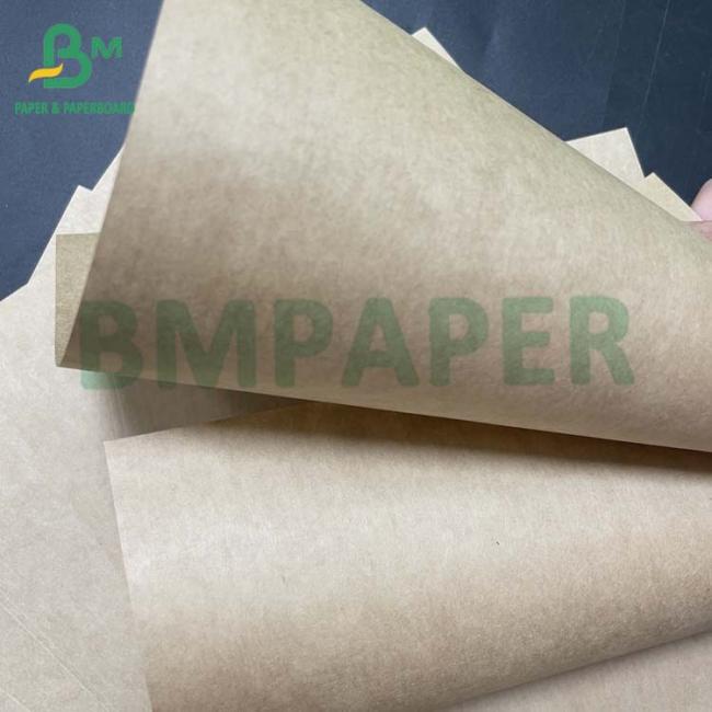 Wet Strength Brown Kraft Paper Roll 65gsm - 120gsm For Plant Protection Sleeves Wet Strength Brown Kraft Paper Roll 65gsm - 120gsm For Plant Protection Sleeves