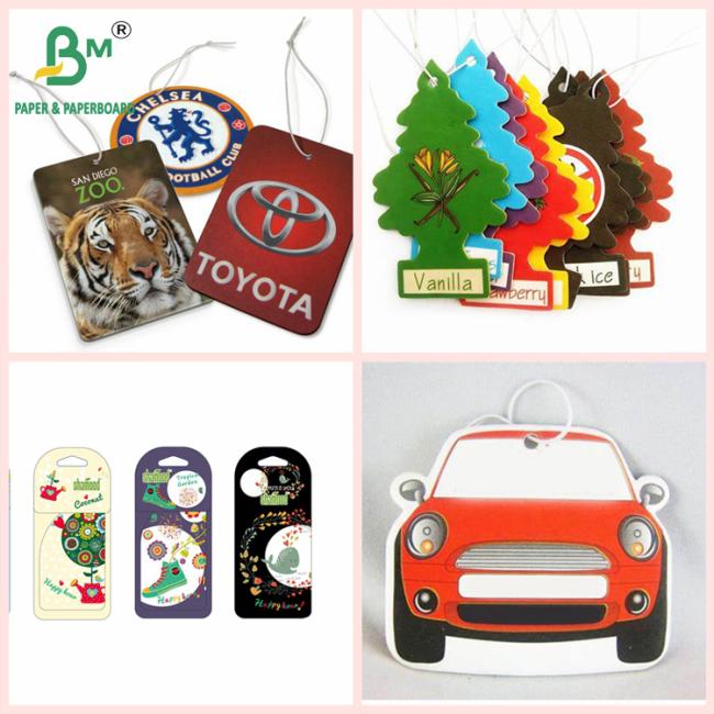 2mm Thickness Perfume Absorbent Paper For Car Air Freshener Good For Printing 2mm Thickness Perfume Absorbent Paper For Car Air Freshener Good For Printing
