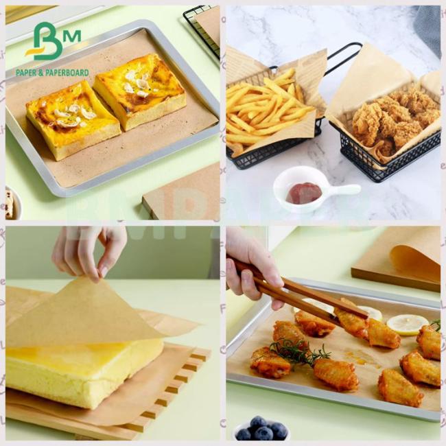 40grs Smooth Food Grade Kit 7 Brown Greaseproof Food Paper Roll 40grs Smooth Food Grade Kit 7 Brown Greaseproof Food Paper Roll