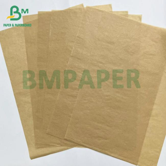 40g Smooth Kit 7 Oilproof Brown Food Wrapping Sandwitch Paper 40g Smooth Kit 7 Oilproof Brown Food Wrapping Sandwitch Paper