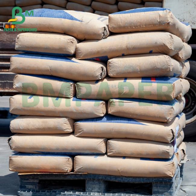 70GSM 75GSM 80GSM 90GSM High Expansible Brown Cement Sack Kraft Paper 70GSM 75GSM 80GSM 90GSM High Expansible Brown Cement Sack Kraft Paper