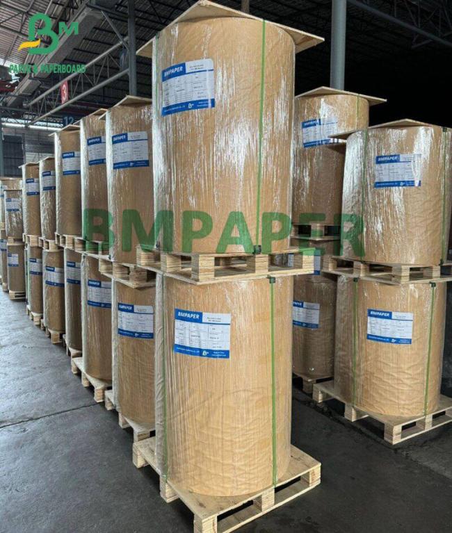 Natural Yellow Kraft Paper 40g 45g Eco Friendly Food Grade Packaging Craft Paper Natural Yellow Kraft Paper 40g 45g Eco Friendly Food Grade Packaging Craft Paper