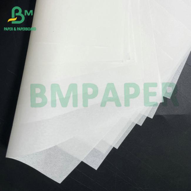 34gsm 40gsm 45gsm White or Brown Greaseproof Paper Roll For Packing Sandwiches 34gsm 40gsm 45gsm White or Brown Greaseproof Paper Roll For Packing Sandwiches
