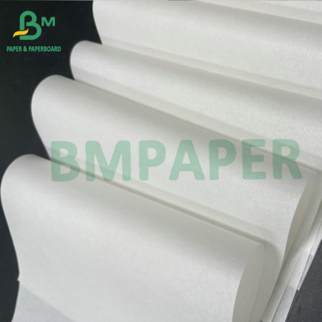 34gsm 40gsm 45gsm White or Brown Greaseproof Paper Roll For Packing Sandwiches 34gsm 40gsm 45gsm White or Brown Greaseproof Paper Roll For Packing Sandwiches