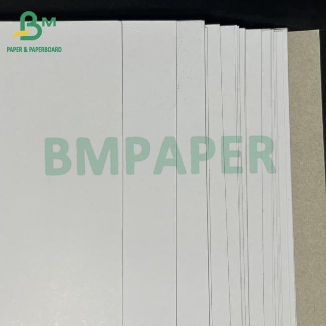 300 450 GSM High Stiffness Couche White Back Gray Carton Board 300 450 GSM High Stiffness Couche White Back Gray Carton Board