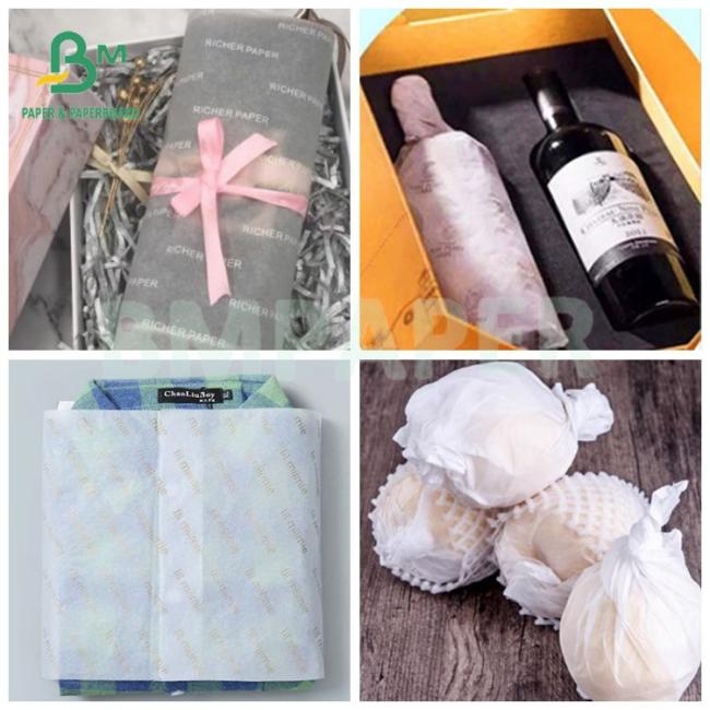 Metal Parts Packaging 15 17 GSM White Glassine Gift Wrapping Paper Metal Parts Packaging 15 17 GSM White Glassine Gift Wrapping Paper