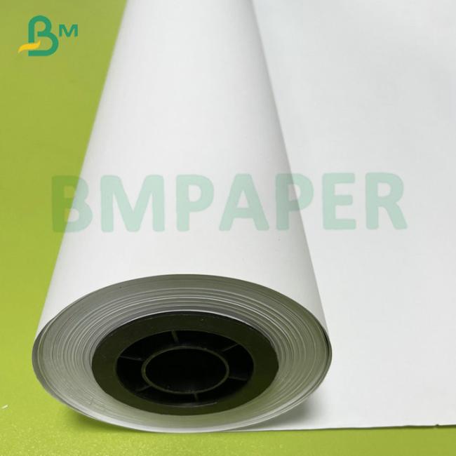 Wide Format Coated Matte Poster Paper Roll 100gsm 128gsm 140gsm For Inkjet Printing Wide Format Coated Matte Poster Paper Roll 100gsm 128gsm 140gsm For Inkjet Printing