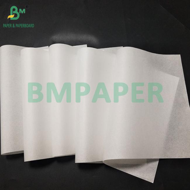 40gsm 50gsm White Greaseproof Parchment Paper For Sandwich Wrapping Paper 40gsm 50gsm White Greaseproof Parchment Paper For Sandwich Wrapping Paper