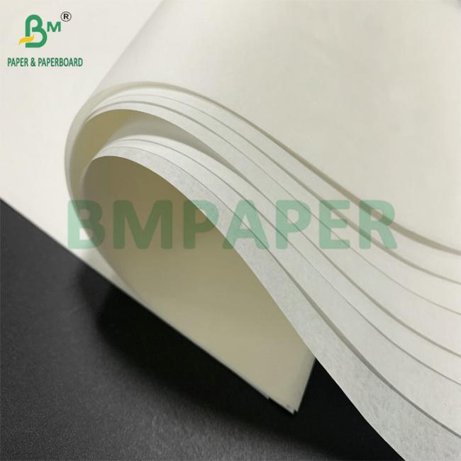 White 38gsm 40gsm GreaseProof Paper For Fried Foods Wrapping 106cm Roll White 38gsm 40gsm GreaseProof Paper For Fried Foods Wrapping 106cm Roll