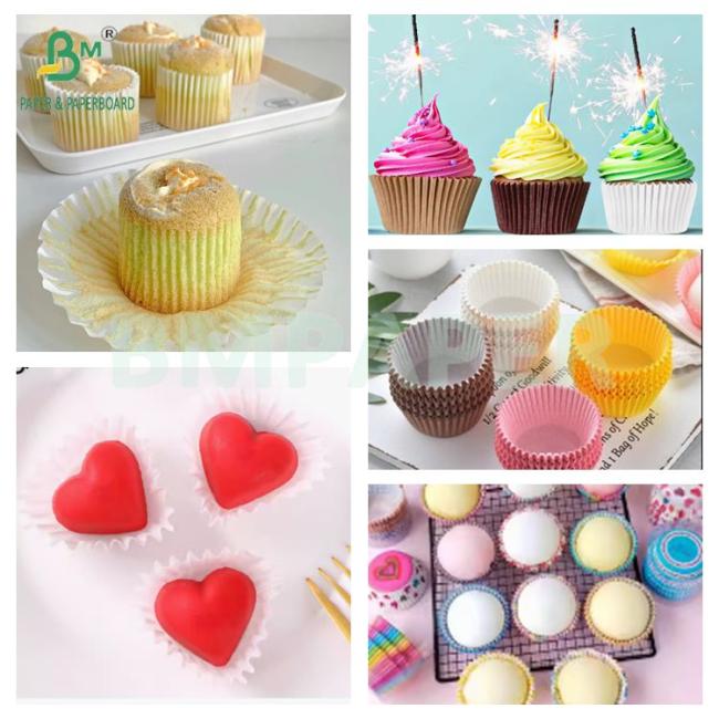 High Temperature Resistance Greaseproof 38grs 50grs Cupcake paper Kit 5 High Temperature Resistance Greaseproof 38grs 50grs Cupcake paper Kit 5