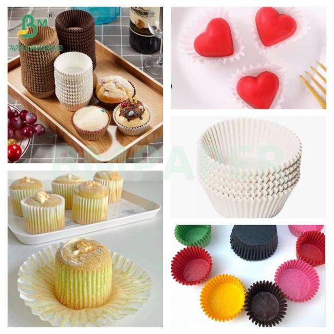 Smooth Oil Proof 38 60 GSM White Cupcake Paper Liners Sheets Kit 3 Kit 5 Smooth Oil Proof 38 60 GSM White Cupcake Paper Liners Sheets Kit 3 Kit 5
