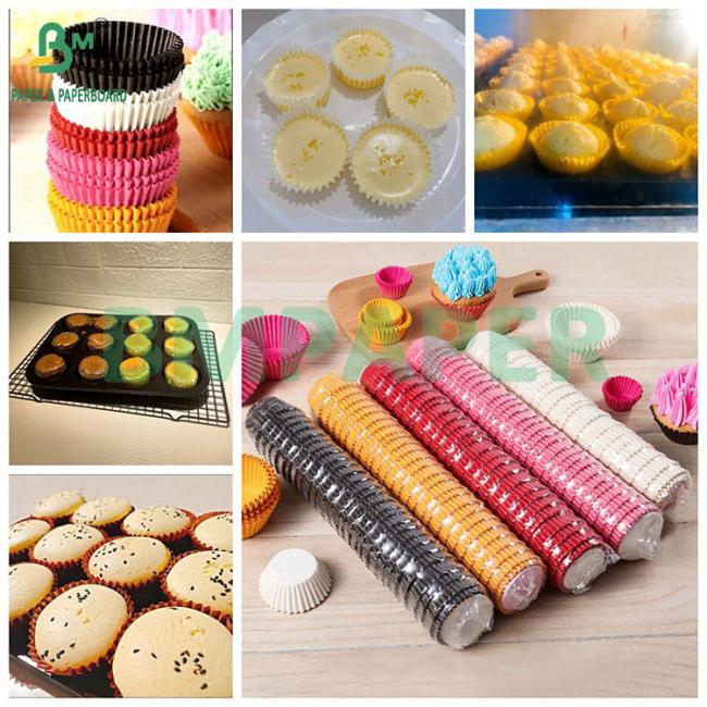 Food Grade Odourless Greaseproof White Colourful Cupcake Liners Paper Food Grade Odourless Greaseproof White Colourful Cupcake Liners Paper