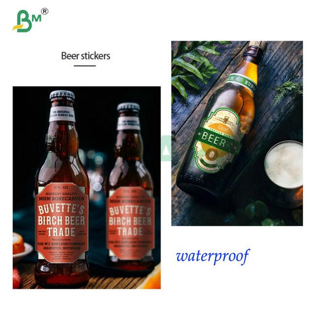 67Gram Freeze Resistant Single Sided Chrome Coated Paper For Beer Labels 70 x 100cm 67Gram Freeze Resistant Single Sided Chrome Coated Paper For Beer Labels 70 x 100cm