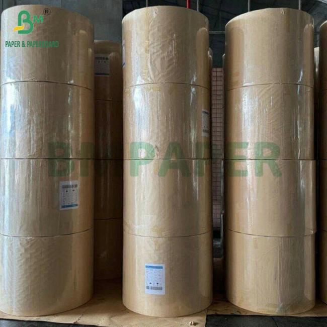 Virgin Wood Pulp 70g 80g 90g Natural Kraft Cement Sack Paper Rolls Virgin Wood Pulp 70g 80g 90g Natural Kraft Cement Sack Paper Rolls
