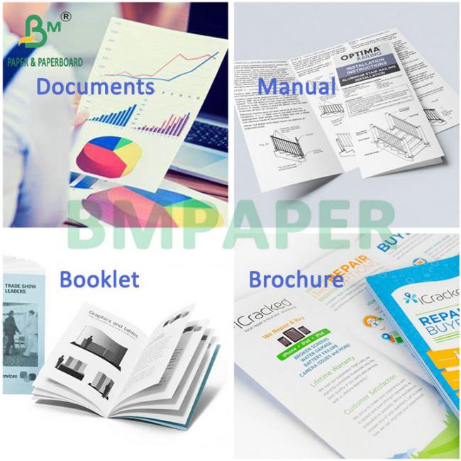 High White Good Stiffness 120GSM 160GSM 200GSM Uncoated Bond Woodfree Paper High White Good Stiffness 120GSM 160GSM 200GSM Uncoated Bond Woodfree Paper