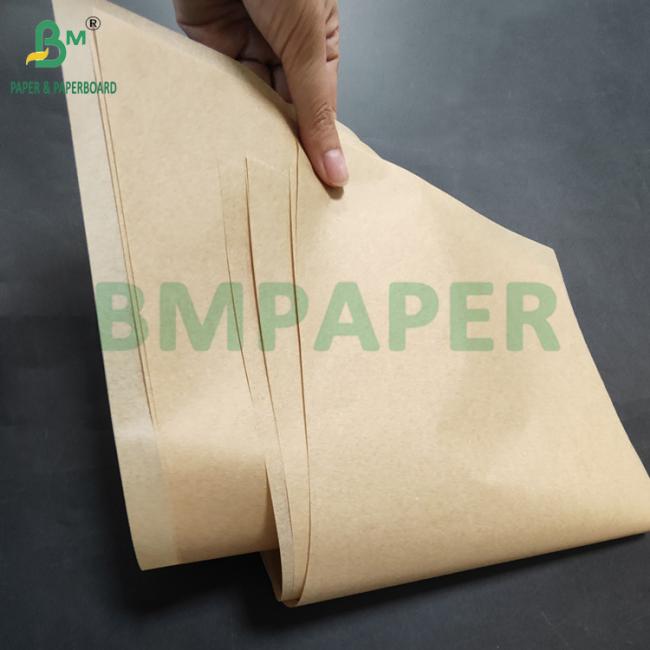 35gsm 40gsm Brown Greaseproof Sandwich Packaging Paper For Food Basket 700mm 35gsm 40gsm Brown Greaseproof Sandwich Packaging Paper For Food Basket 700mm