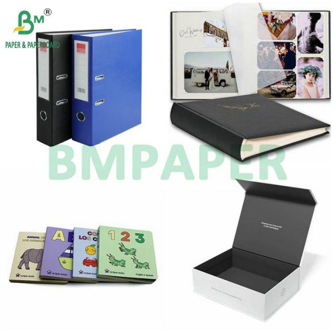 Strong Rigidity 1mm 1.5mm White Top White Back Laminated Hard Cardboard Strong Rigidity 1mm 1.5mm White Top White Back Laminated Hard Cardboard