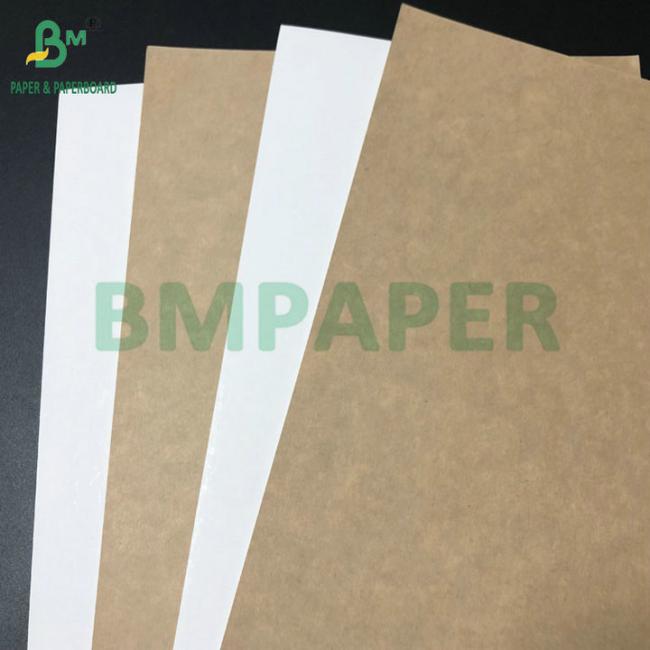 C1S Clay Coated 295gsm 325gsm White Top Kraft Back Cardboard For Food Box C1S Clay Coated 295gsm 325gsm White Top Kraft Back Cardboard For Food Box