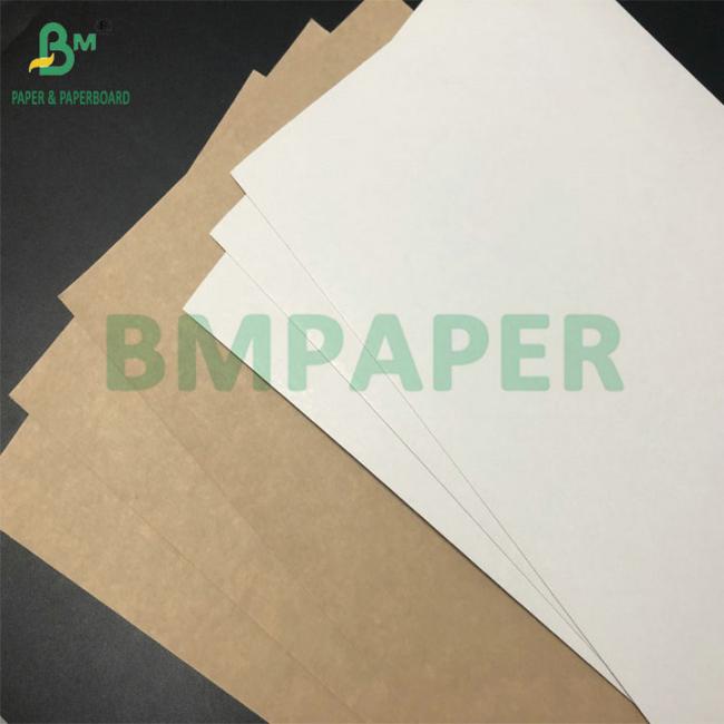 C1S Clay Coated 295gsm 325gsm White Top Kraft Back Cardboard For Food Box C1S Clay Coated 295gsm 325gsm White Top Kraft Back Cardboard For Food Box
