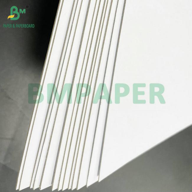 Grey Core Glossy White Cardboard Rigid Carton 1.5mm 2mm For Cosmetic Boxes Grey Core Glossy White Cardboard Rigid Carton 1.5mm 2mm For Cosmetic Boxes