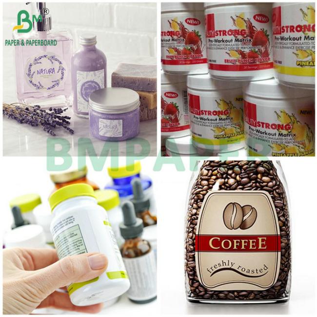 High Glossy White C1S Art Coated Paper 70grs 80grs For Product Labels High Glossy White C1S Art Coated Paper 70grs 80grs For Product Labels
