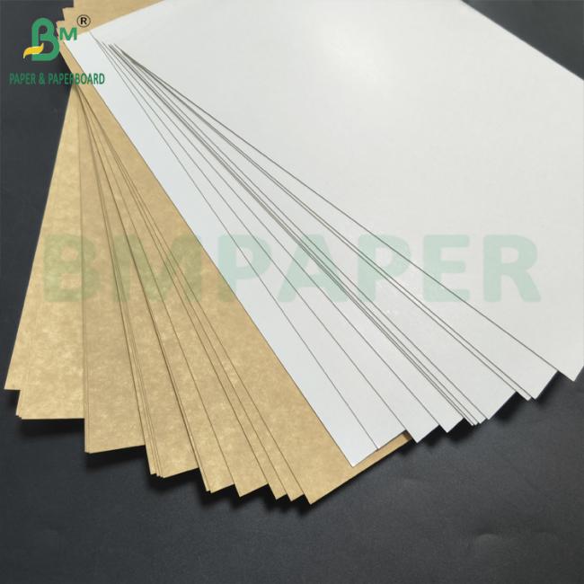200g - 365g Clay Coated Recycled Paperboard CCKB Kraft Back For Carton Boxes 200g - 365g Clay Coated Recycled Paperboard CCKB Kraft Back For Carton Boxes